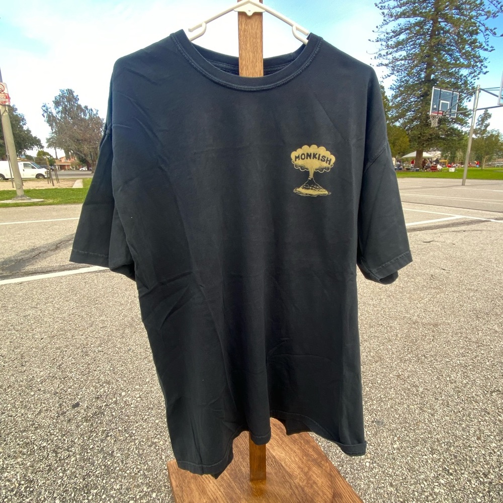 Blue Graphic T shirt